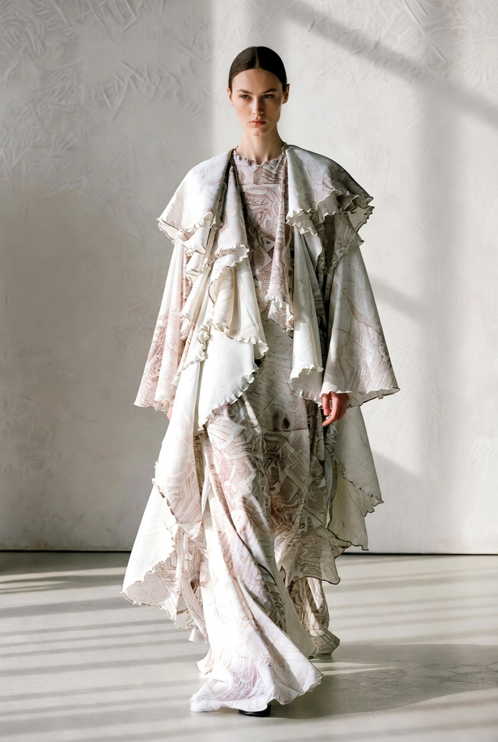 Fashion Distortion — The Paper Cascade